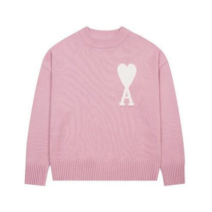 AMI | HEART SWEATER
