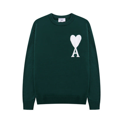 AMI | HEART SWEATER