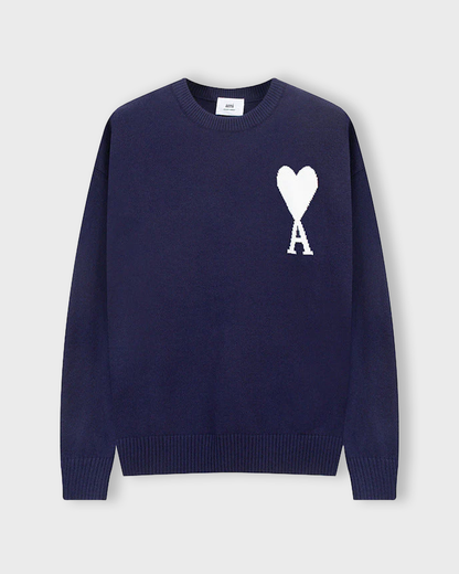 AMI | HEART SWEATER